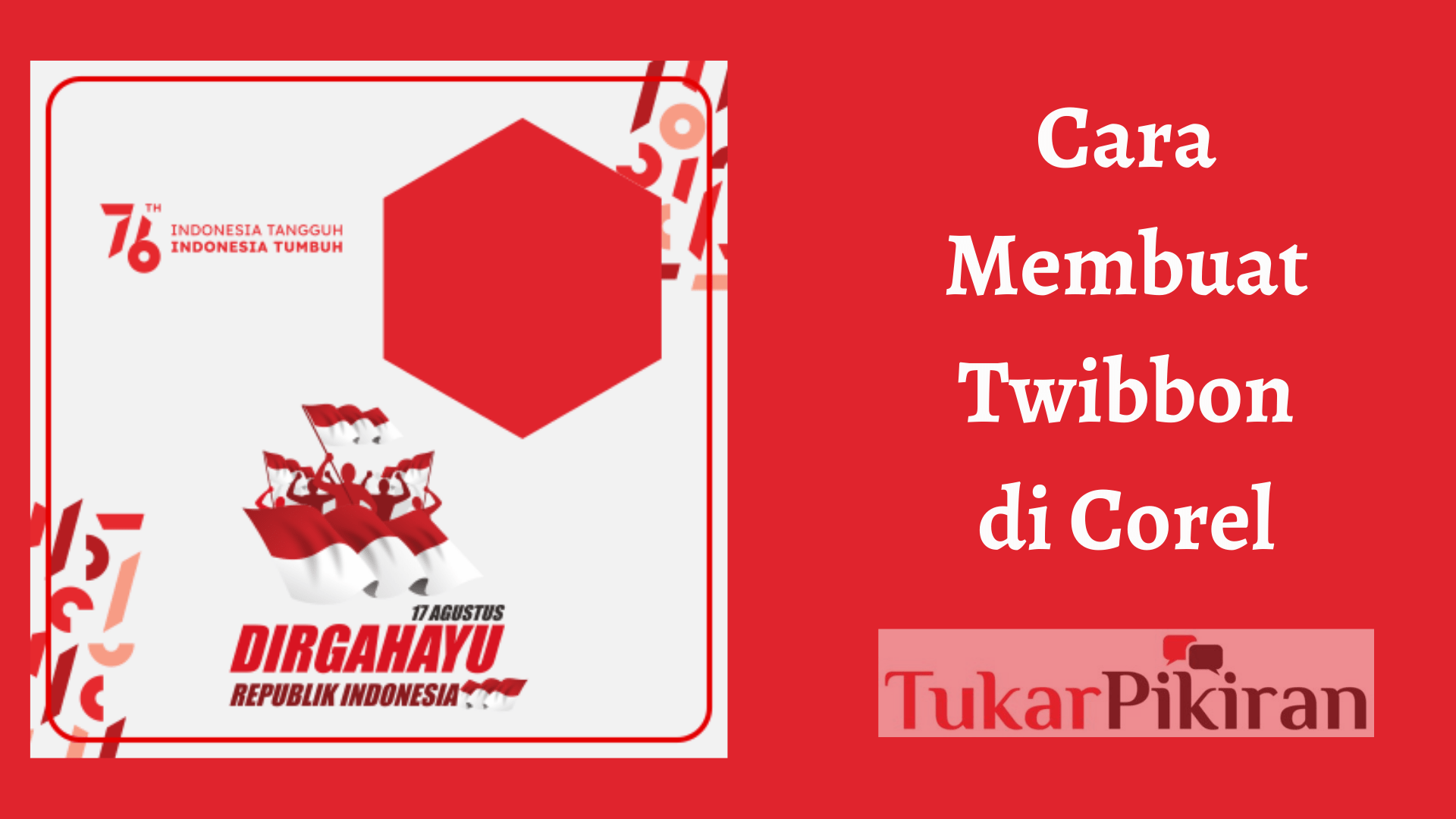 Cara Membuat Twibbon di Corel Tanpa Ribet