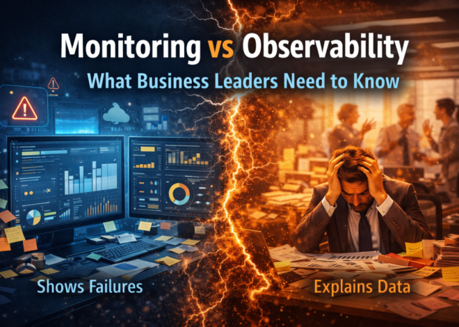 Monitoring vs Observability: What Business Leaders Need to Know