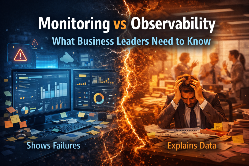 Monitoring vs Observability: What Business Leaders Need to Know