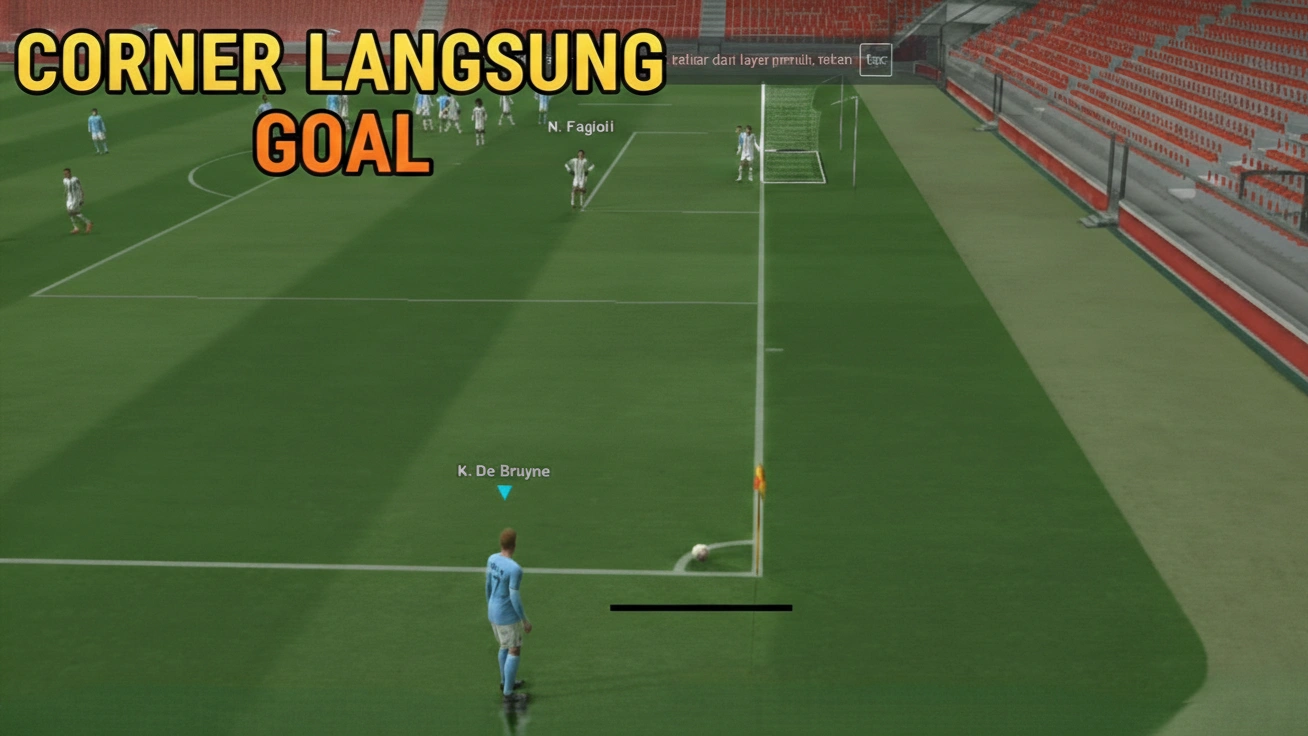 3 Trik PES PS3 Tendangan Sudut Paling Mematikan