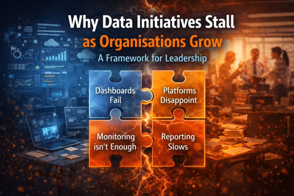 Why Data Initiatives Stall as Organisations Grow