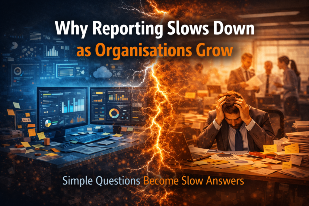 Why Reporting Slows Down as Organisations Grow