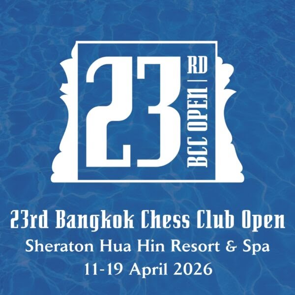 23rd BCC Open 2026 Bangkok Thailand