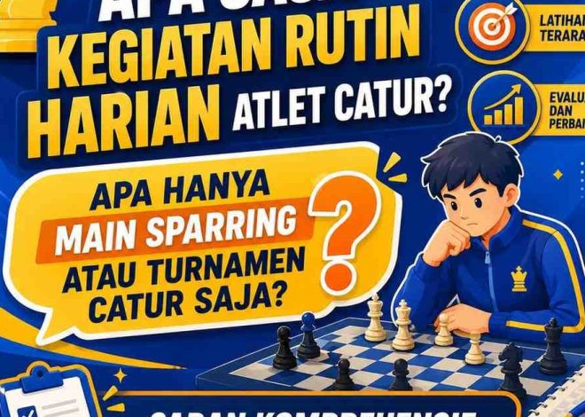 Apa Saja Kegiatan Rutin Harian Atlet Catur? Apa Hanya Main Sparring Atau Turnamen Catur Saja?