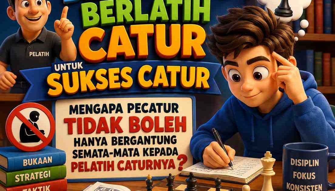Pentingnya Kemandirian Belajar dan Berlatih Catur Untuk Sukses Catur