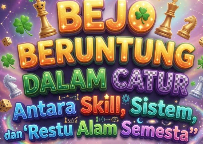 BAGAIMANA ITU BEJO KEBERUNTUNGAN DALAM CATUR